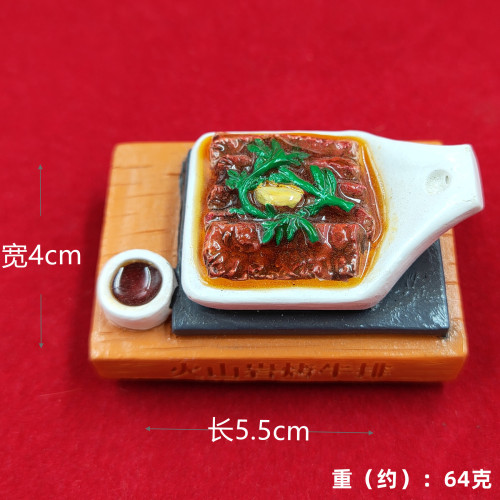 海陸大餐倣真美食創意磁性冰箱貼家居餐飲店裝飾廠家直銷