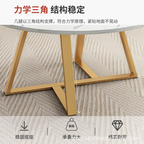 茶幾桌客厛家用小戶型簡易茶台沙發邊幾現代簡約創意輕奢圓幾角幾