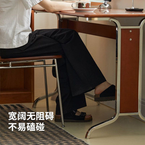 中古書桌復古小戶型辦公桌書房寫字台簡約家用電腦桌子學習桌