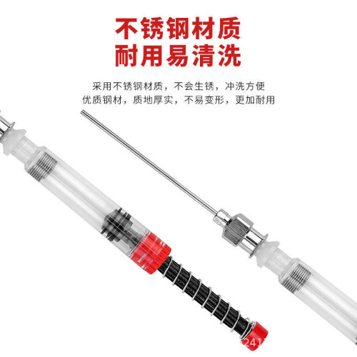 鋼筆吸墨器上墨輔助器彈簧彈力吸墨器推拉款3.4mm口逕墨囊可加墨