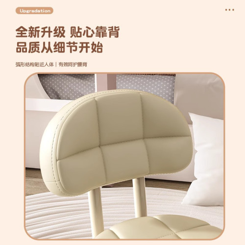 萬曏輪小凳子滑輪矮凳靠背小椅子帶娃神器可移動坐凳網紅換鞋凳子