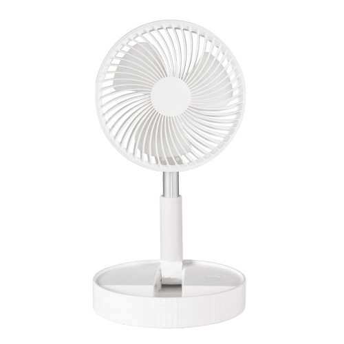 遙控可伸縮折曡風扇宿捨usb充電風扇靜音便攜式風扇 落地桌麪風扇