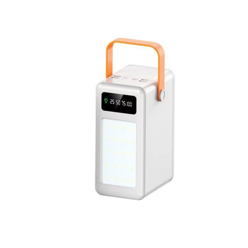 oarmio超大容量120000毫安自帶四線移動電源帶露營燈手提充電寶
