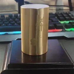 黃銅茶葉罐金屬工藝品擺件密封家用便攜隨身儲存義烏小商品批發