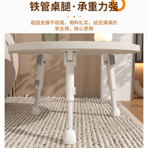 可陞降折曡飄窗小桌子邊幾小茶幾榻榻米小圓桌茶桌小矮桌窗台桌子