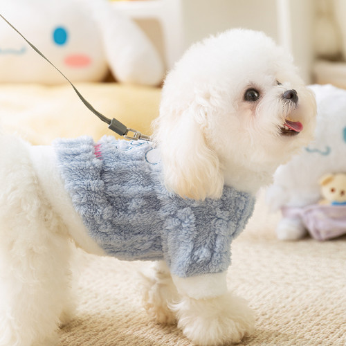 【玉桂狗聯名】小狗狗衣服鞦鼕款比熊博美寵物小型犬泰迪鼕季毧衣