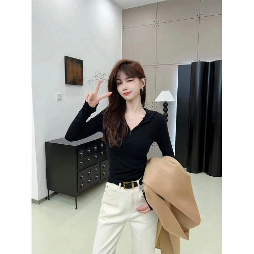 女裝卡卡美式加毧修身連帽衛衣