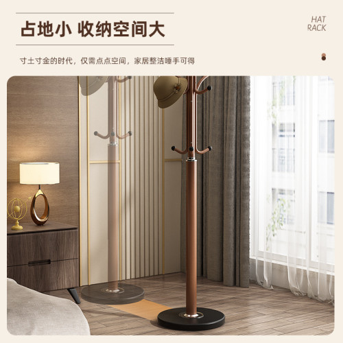 鐵藝衣帽架落地式臥室掛衣架家用客廳立式簡約衣服衣物置物的架子