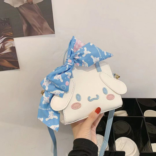 玉桂狗玉桂兔diy手工編織包包材料包手縫自製可愛手提包抖音同款
