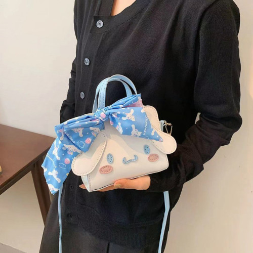 玉桂狗玉桂兔diy手工編織包包材料包手縫自製可愛手提包抖音同款