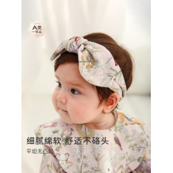 鹿小漫嬰幼兒發箍女童發帶頭飾可愛森系公主風寶寶發夾發繩發圈