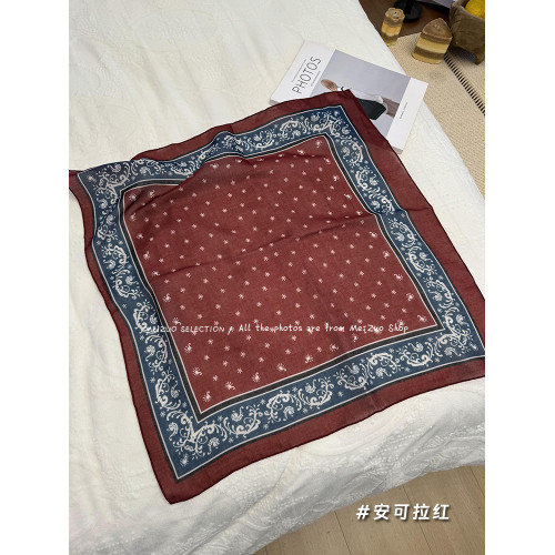 VINTAGE 50X50cm棉質復古小方巾