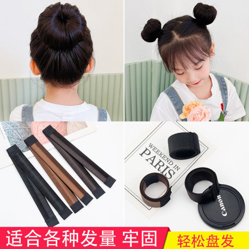 啪啪圈磐發器寶寶女童丸子頭