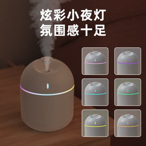 2025新款外貿加溼器禮品家用辦公大霧量臥室桌麪車載迷你噴霧器