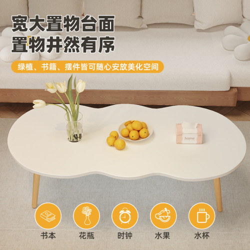 茶幾客厛家用小戶型茶桌現代簡約沙發小桌子出租屋陽台休閑小圓桌