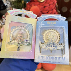 哈爾濱旅遊紀唸品冰雪大世界流沙冰箱貼文創冰雪童話系列禮物優選