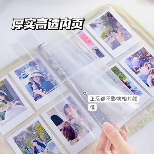 痛包卡冊甜心小馬高顔值拍立得相冊本卡片卡冊收納冊四宮格a5卡冊