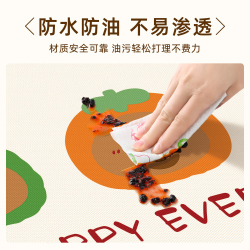 多巴胺桌佈防水防油免洗防燙長方形餐桌佈輕奢高級感2025新款台佈