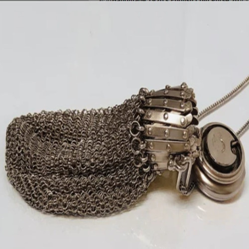 跨境Handmade 1920's English Coin Purse 20年代英國硬幣錢包