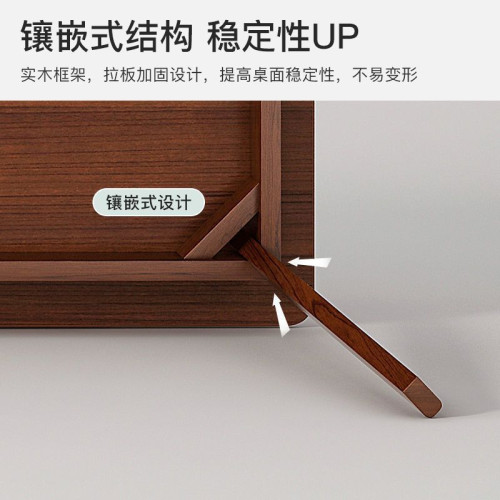 雙人書桌長條桌實木腿靠窗桌簡約不帶書架桌子不帶抽屜工作台家用