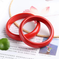 永韻  珠寶 天然原礦硃砂精品 紅砂手鐲硃 砂含量高達95%以上