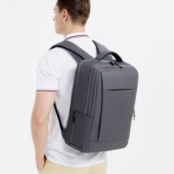 晴熙商務雙肩包男爆款跨境多功能男士背包防水旅行電腦包bags