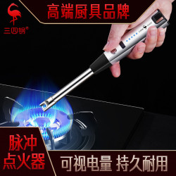 SSGP 打火石燃氣灶USB充電家用點火槍 點火棒戶外燒烤脈沖點火器