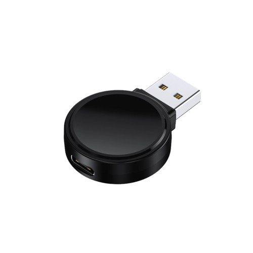 蘋果手表充電器適用iwatch1-8代磁吸無線充USBTYPEC雙口手表充