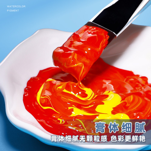 溫莎牛頓水彩顔料畫家專用36色套裝學生美術繪畫兒童12色管裝
