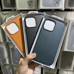 適用蘋果14磁吸皮革手機殼iphone14promax動畫彈窗magsafe保護套