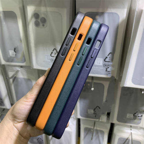 適用蘋果14磁吸皮革手機殼iphone14promax動畫彈窗magsafe保護套