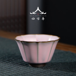 官窰鐵胎主人杯女功夫茶杯陶瓷品茗杯茶具個人專用高級景德鎮手工