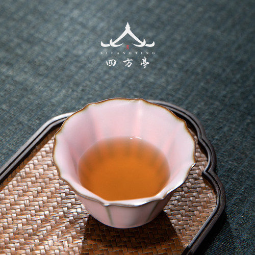 官窰鐵胎主人杯女功夫茶杯陶瓷品茗杯茶具個人專用高級景德鎮手工