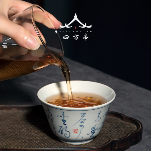 陶瓷茶杯白瓷主人杯情侶對杯個人專用單杯景德鎮杯子男女禮物茶具