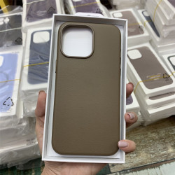 適用iphone15promax磁吸皮革保護套蘋果15動畫彈窗magsafes手機殼
