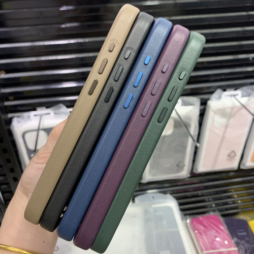 適用iphone15promax磁吸皮革保護套蘋果15動畫彈窗magsafes手機殼
