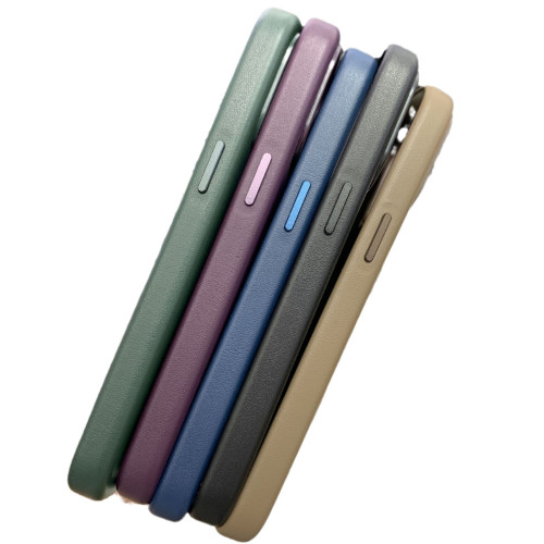 適用iphone15promax磁吸皮革保護套蘋果15動畫彈窗magsafes手機殼