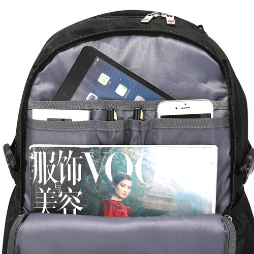 新款商務電腦雙肩包旅行男士軍刀款雙肩電腦包筆電後背包
