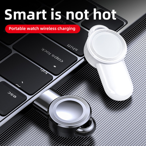 新品蘋果手錶充電器適用watch6/Se手錶磁力無線充電器可攜式