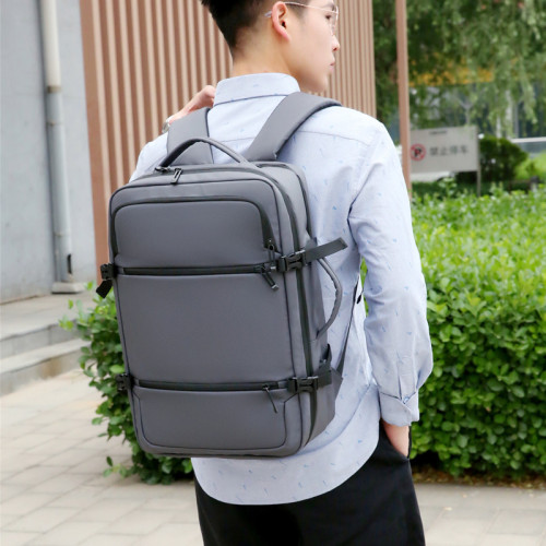 廠家批髮高檔大容量學生書包商務電腦包休閒旅行包雙肩包戶外背包