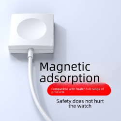 爆款適用蘋果手錶充電器 iWatch 1-6代磁吸無線充電器磁力