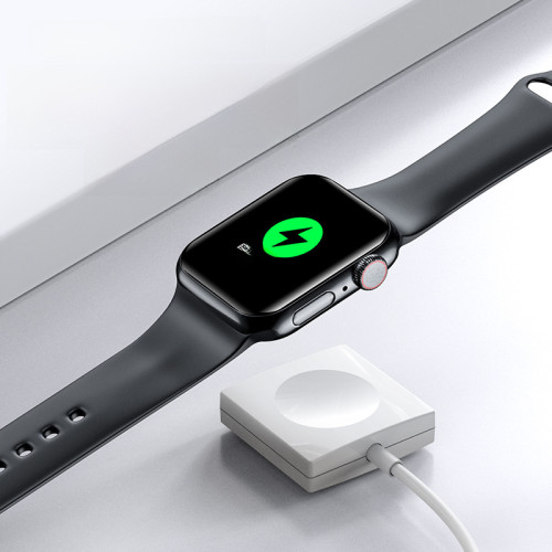 爆款適用蘋果手錶充電器 iWatch 1-6代磁吸無線充電器磁力