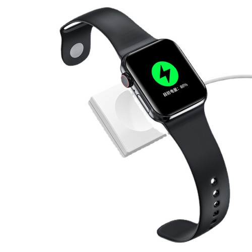 爆款適用蘋果手錶充電器 iWatch 1-6代磁吸無線充電器磁力