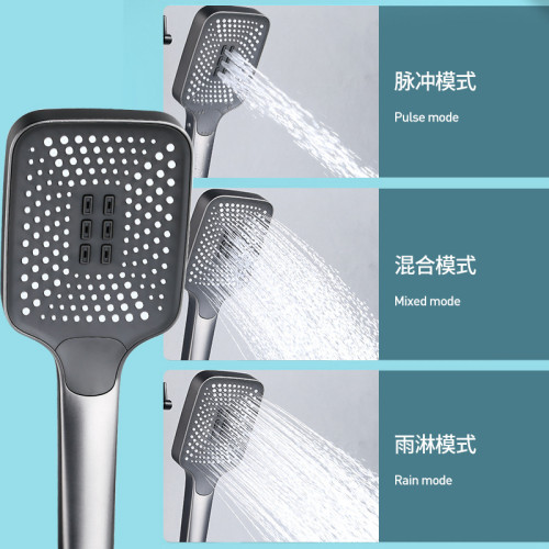 液態矽膠廈門加壓滿天星抖音爆款方形浴室頂噴蓮蓬頭手持花灑套裝