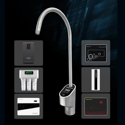 抖音同款淨水器水龍頭家用純淨水電子智能觸控螢幕顯示tbs值水龍頭