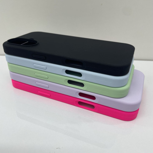 適用蘋果15Promax液態矽膠手機殼全包矽膠殼iPhone16/14防摔殼