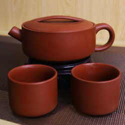 原礦硃泥鳳鳴壺漢瓦壺宜興紫砂壺手工茶壺大容量急家用泡茶壺