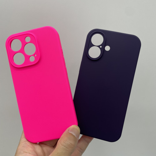 適用蘋果iphone16promax精孔鏡頭全包手機殼液態矽膠16防摔保護套