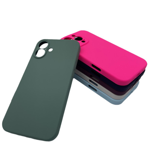 適用蘋果iphone16promax精孔鏡頭全包手機殼液態矽膠16防摔保護套