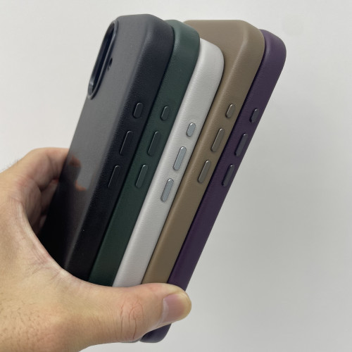 適用iphone16promax磁吸皮革保護套蘋果16動畫彈窗magsafes手機殼